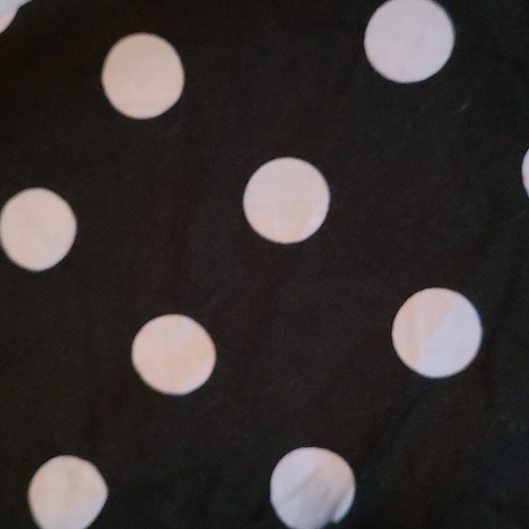 Gap Black with White Polka Dot Top - Picture 2 of 4
